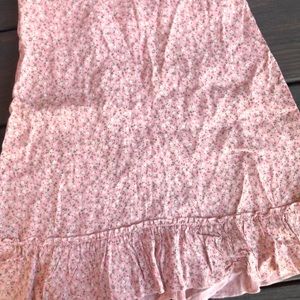 brandy melville pink skirt